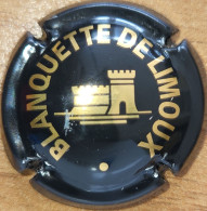 Capsule Blanquette De Limoux, Maison ANTECH Série Château, Mur à 7 Créneaux, Noir & Or Nr 07 - Placas De Cava