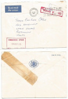 UK Britain Franchise Certified Official Airmail Maritime Mail By Ship Commander 13sep From London 15sep1975 - WOW !!!! - Marcofilie