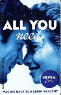 Germany: K 1212 C 08.93 Nivea. All You Need. Mint - K-Reeksen : Reeks Klanten