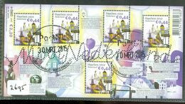 NEDERLAND * 2010 * MOOI NEDERLAND * NVPH  2695 * BLOK * BLOC * BLOCK * POSTFRIS GESTEMPELD * HAARLEM - Used Stamps