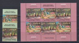 Europa Cept 2007 Bosnia-Herz. Serbia 2v + Booklet Pane ** Mnh (59378) - 2007