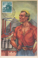 Carte Maximum Belgique 761 Industrie Chimique 1954 - 1934-1951