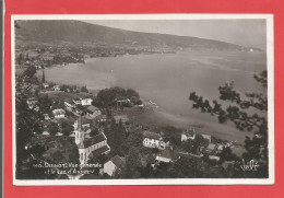 C.P.A. ( 74 ) « DUINGT »  Et Le Lac D'Annecy  - Jolie Vue Générale   X2phots - Duingt