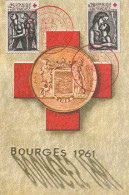 LA CROIX ROUGE  ET LA POSTE -  YT  N°1323 Et 1324 - 1961 - Croix-Rouge