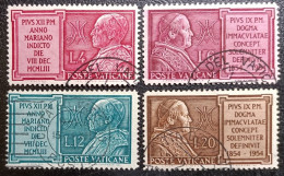 VATICAN. Y&T N°195/198. USED. T.B... - Used Stamps