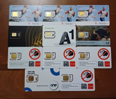 LOT 11 CARTES GSM SIM VARIEES T.B.E !!! - Andere - Europa