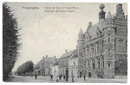 CPA Hoogstraeten, Hôtel De Ville Et Grand'Place - Hoogstraten