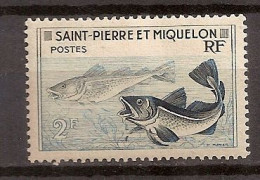 SAINT PIERRE ET MIQUELON NEUF AVEC TRACE DE CHARNIERE - Sonstige & Ohne Zuordnung