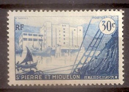 SAINT PIERRE ET MIQUELON NEUF AVEC TRACE DE CHARNIERE - Autres & Non Classés