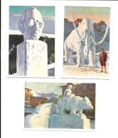 BT39 - IMAGES CIGARETTES REEMTSMA - STATUES DE GLACE - Andere Merken