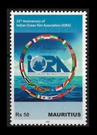 Mauritius 2022 1v MNH Stamp Set - 25th Anniversary Of Indian Ocean Rim Association - Mauritius (1968-...)