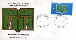 Mali A 157 Fdc Année Du Livre - UNESCO