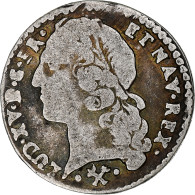 France, Louis XV, 1/20 Écu Au Bandeau, 1766, Bayonne, Argent, TB, Gadoury:284 - 1715-1774 Lodewijk XV