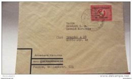 SBZ: Fern-Brief Mit 24 Pf Volkskongress Typ II Aus Berlin NW7 Vom 2. Bundestag Des Kulturbundes V. 17.11.49 Knr: 233 BII - Storia Postale