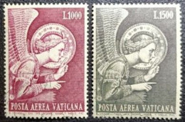 VATICAN. P.A. Y&T N° 53/54 Cachet Discret. T.B... - Posta Aerea