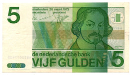 Netherlands 5 Gulden 1973 P-95  VF - 5 Gulden