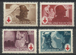 Hungary 1944 Mi 749-752 MNH  (ZE4 HNG749-752) - Médecine