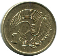 1 CENT 1993 CYPRUS Coin #AR933.U.A - Chypre