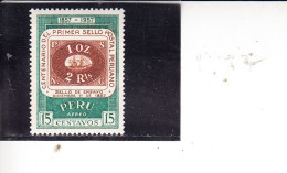 PERU' 1957 - Yvert   A  127** - Centenario - Pérou