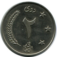 2 AFGHANIS 1961 AFGANISTÁN AFGHANISTAN Islámico Moneda #AH966.E.A - Afghanistan