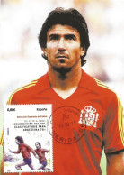 Spain Maxicard – España Tarjeta Máxima De Juan Gómez (Juanito). Futbolista. Año 2011 - Maximum Kaarten