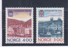 Norway 1989 Bicentenary Of The Cities Of Vardo And Hammerfest MNH ** - Unused Stamps