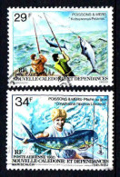 Nouvelle Calédonie  - 1979 -  Poissons De Mer  - PA 192/193  - Oblit - Used - Usados