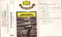 K7 - BEETHOVEN Symphonie N°7/8 Orchestre Philarmonique De BERLIN Herbert Von KARAJAN - Cassettes Audio