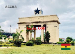 Ghana Accra Black Star Gate New Postcard - Ghana - Gold Coast