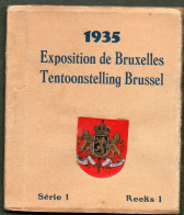 BELGIQUE - Carnet De 9 Photos Exposition De BRUXELLES De 1935 - Sin Clasificación