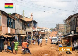 Ghana Axim Street Scene New Postcard - Ghana - Gold Coast