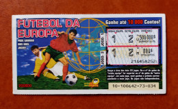 Loterie Instantanée Au Portugal. Football Européen - Lottery Tickets