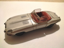 JAGUAR E-Type Spider - 1960 - White Bianca - 1/43 Tekno Denmark # 926 - Andere & Zonder Classificatie