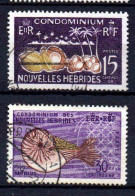 Nouvelles Hébrides - 1963 - Faune -- N° 203-204 - Oblit -Used - Usados