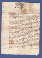 VIEUX PAPIER - GENERALITE DE MONTPELLIER - 1690 - Timbri Generalità