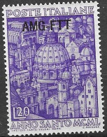 TRIESTE ZONA A - 1950 - ANNO SANTO - L.20 - NUOVO MNH** (YVERT 70 - MICHEL 104 - SS 73) - Nuovi