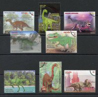 ESPAÑA (2015-2016) Dinosaurios, Dinosaurs, Dinosaures, Dinosaurier - Diplodocus, Triceratops, Turiasaurus, Proa, Rex, .. - Variétés & Curiosités