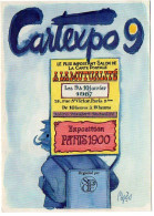 Cartexpo 9 - Salon De La Carte Postale 9/10 Janvier 1987 - Bourses & Salons De Collections