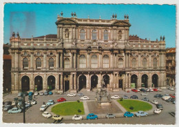 Cartolina Viaggiata Affrancata Torino Storica Palazzo Carignano 1958 Francobolli 25 Lire - Altri Monumenti, Edifici