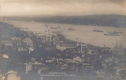 Turkey - ISTANBUL - Panoramic View From Tophane - REAL PHOTO - Publ. M.J.C. 125 - Türkei