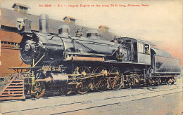 ALLIANCE (NE) Largest Locomotive Engine On The Road, 75 Ft. Long - Altri & Non Classificati