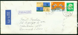 Br Japan, Sakyo 1986 Cover > Denmark #bel-1015 - Cartas & Documentos