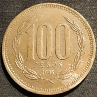 CHILI - CHILE - 100 PESOS 1996 - KM 226.2 - ( Date étroite ) - Chili