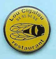 @@ Cigale LOU CIGALOU Restaurant Var PACA @@anim30c - Tiere