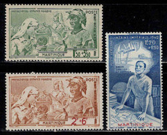 Martinique - 1942  - PA 1 à 3  - Neufs ** - MNH - Airmail