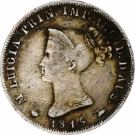 Italie, Duché De Parme, Maria Luigia, 10 Soldi, 1815, Parme, Argent, TTB - Parme