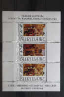 Suriname Block 2 Mit 717-719 Postfrisch #UE658 - Suriname