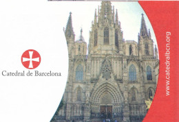 Spanien Barcelona Eintrittskarte 2024 Kathedrale Von Barcelona - Eintrittskarten