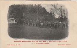 AK Brienne-le-Château - Manoeuvres De L'Est En 1905 - En Attendant L'Ennemi (68660) - Bar-sur-Aube