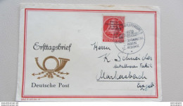 Berlin: FDC-Brief Mit 20 Pf "Wahl Des Bundespräsidenten" SoSt. Berlin-Charlottenburg 9 Vom 17.Juli 1954 Gelaufen Knr:118 - 1948-1970